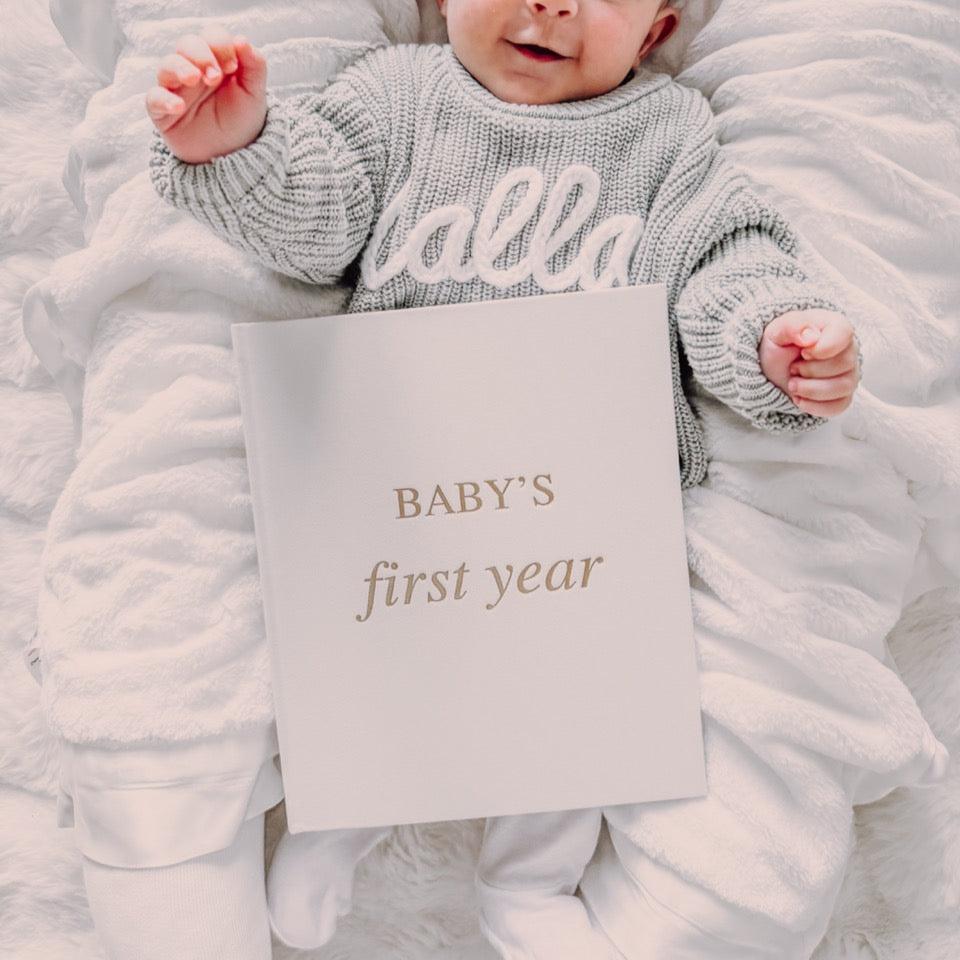 First Year Baby Journal