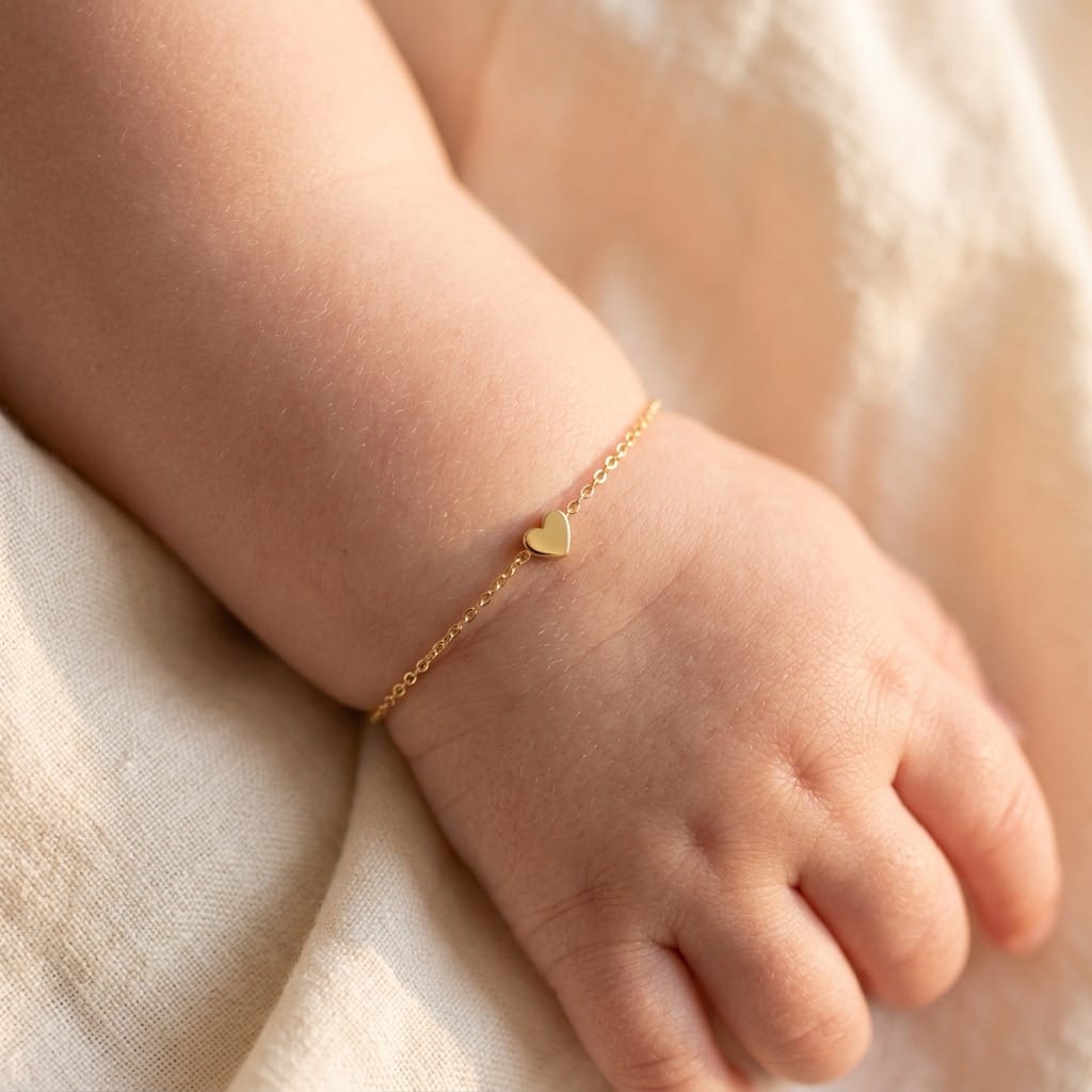 Matching Heart Bracelet Set | Mum + Baby