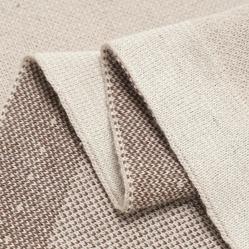 Sheep Knitted Blanket
