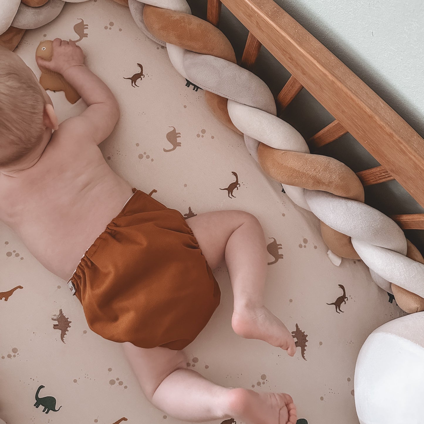 Tan | Reusable Cloth Diaper/Nappy