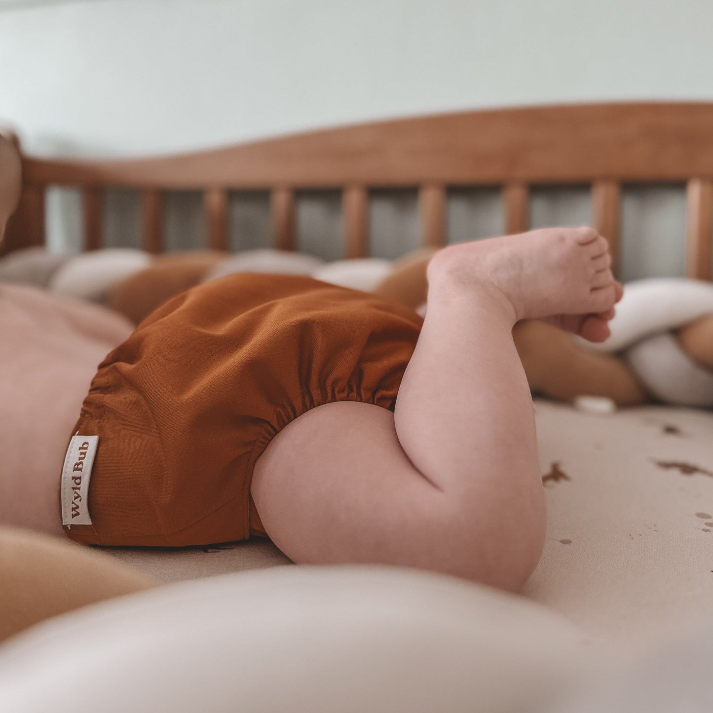 Tan | Reusable Cloth Diaper/Nappy